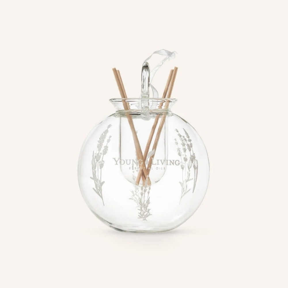NWT Young Living Glass Diffuser ornament